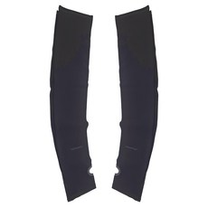 NAMATETSU 男款 手掌防滑設計防曬冰涼袖套, 黑色, 1雙