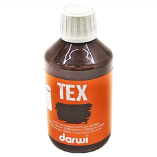 darwi 達威 TEX織品顏料, 全色40色, 專為天然及合成布料設計, 高度耐水洗, 50ml/250ml, 1色