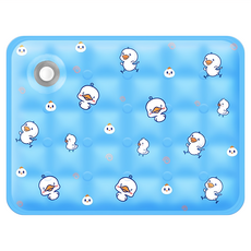 毛皇上 急凍冷凝膠墊 注水款, 1個, 藍色和平鴨