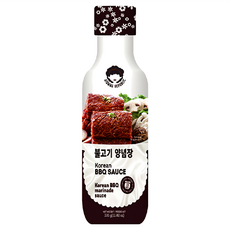 AJUMMA REPUBLIC 阿珠嬤 韓式醃烤肉醬 醃製 拌炒, 335g, 1瓶