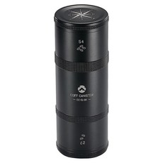 Campingmoon 柯曼 咖啡豆收納罐 中(14.6 x 5.3 x 5.3cm), CC-51-BK, 1個