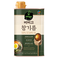 CJ bibigo 芝麻油 500ml, 精選芝麻，精細壓榨製成, 1罐