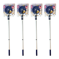 拖霸 手壓式伸縮旋轉拖把桿, 120 x 26.5cm, 4支