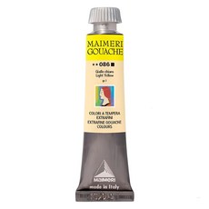 MAIMERI GOUACHE 不透明水彩 MA-2002086 086 LIGHT YELLOW 淺黃色 20ml