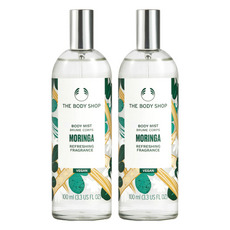 THE BODY SHOP 美體小舖 辣木籽更新身體芳香菁露 100ml 優雅花香身體噴霧, 2瓶