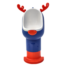 兒童小便斗 學習馬桶, 成長型, PP材質, 可掛設計, 藍色, 1個