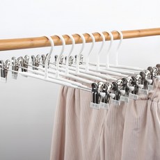 一字型褲架 C073 月光白, 10個