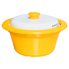 Range Mate 魔法微波鍋 2~3人用 1000ml, 黃色, 1入