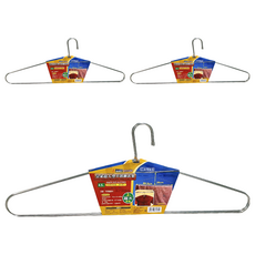 YI SHUIN 亞晨 304不鏽鋼皇家超大型衣架 2個 Set, 4.5mm材質堅固耐用, K-974, 3組