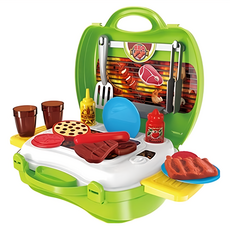 BOWA 博娃 手提BBQ 廚房遊戲組 300g, 燒肉爐烤肉組, 1組