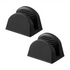 山崎 磁吸矽膠防燙連指手套 Set, 尺寸約W9.2xD7xH7.2cm, 耐熱溫度240°C, 黑色, 1組