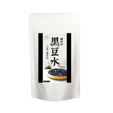 AWAStea 阿華師 纖烘焙黑豆水, 三角立體茶包，可冷泡/熱泡, 15g, 12入, 1袋