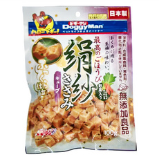 DoggyMan 多格漫 絹紗雞胸肉塊 2個月以上 犬用, 野菜, 100g, 1包