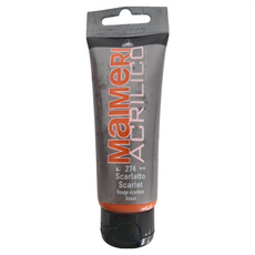 MaIMeRI 美利 壓克力顏料 MA-0916274 274 猩紅色 SCARLET, 75ml, 1色