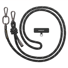 MAGEASY STRAP 掛繩 掛繩片組 8.3mm, 反光黑, 1組