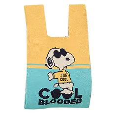 Kiiwi O 史努比 針織多變手腕包材質: 滌綸, 黃綠墨鏡款 黃色 + 綠色