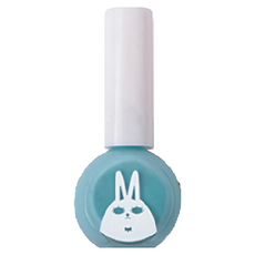 recipebox 韓兔 可撕式水性兒童指甲油 天空藍 安全無毒, 1件