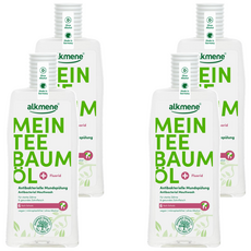 alkmene 歐珂蔓 我的茶樹精油抗菌漱口水，不含酒精、三氯沙、有害防腐劑, 500ml, 4瓶