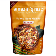 Amazin' Graze 堅果穀物燕麥脆片 海鹽馬六甲椰糖口味, 250g, 1包
