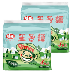 味王 王子麵 羅勒香椿口味 44g, 8包