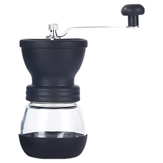 卡特屋 手搖磨豆機 全機可水洗 陶瓷磨頭 不鏽鋼手把省力設計, 1台