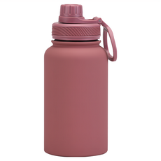 麥果 陶瓷塗層內膽保溫杯 運動款 650ml 顏色隨機 輕巧便攜, 1個