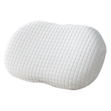 DON HOME 涼感釋壓記憶枕 涼感紗表布 慢速回彈, 35 x 55cm, 雲朵型, 1個