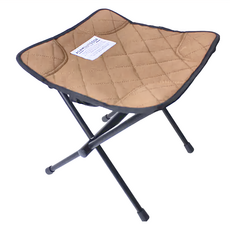 經典隨身收納折疊椅，超大耐重量100KG，配置600D高質曼格紋牛津布, 沙色, 1個