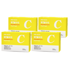 PBF 寶齡富錦 雙C美粒, 每份含600毫克維生素C, 3g/包, 14包/盒, 4盒