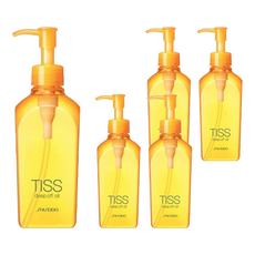 TISS 深層卸粧油 毛孔潔淨升級型, 輕鬆洗淨不油不厚重清爽不黏膩, 230ml, 5個