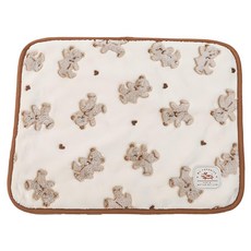 Dogfeet 經典款睡墊_米白熊【m】, 1入, 米白色