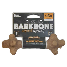 PET QWERKS 尼龍耐咬狗棒，花生醬口味-小, 1個