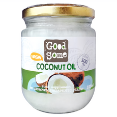 GOODSOME 好東西 斯里蘭卡原裝進口第一道冷壓椰子油 225ml, 1罐