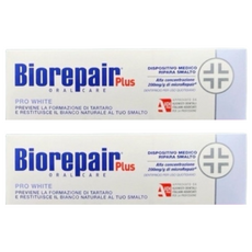 Biorepair 貝利達 亮白加強型牙膏, 75ml, 2條