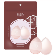 點胭脂 絲露 果凍手指氣墊 2個, 粉紅色, 1包