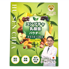 護森 康普茶複方乳酸菌粉包, 綜合水果茶風味, 維持消化道機能, 高纖順暢, 纖盈窈窕, 10包, 15g, 1盒