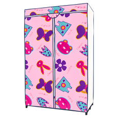 三和牌 LTK型衣櫥 鐵管烤漆及塑膠模撐架 PVC聚氯乙烯印壓膠布