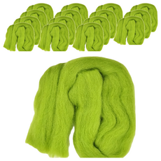 台灣敏愛 羊毛氈補充包 WR-52 鮮綠色, 16包