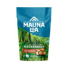 MAUNA LOA 夢露萊娜 夏威夷果仁 牛奶巧克力, 113g, 1包