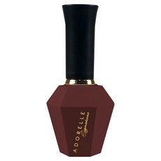 ADORELLE 美甲凝膠 七彩系列 牢固黏性 顯色極佳 亮片系列 紅酒般的血酒紅色, ADR105, 16ml, 1瓶