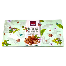 ViVa 萬歲牌 無調味堅果3入禮盒組, 1盒