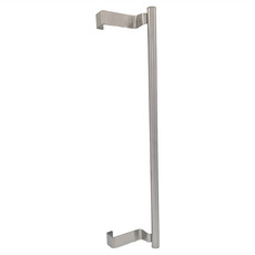 FANCY LIFE 不鏽鋼門後毛巾架 長款, 36cm, 原色, 1個