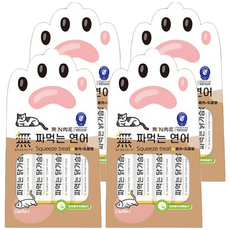 無iN 全齡貓肉泥, 營養美味點心, 嚴選肉質, 無穀低敏配方, 雞肉 + 乳酸菌, 48g, 4條, 4袋