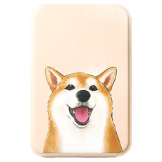 ekax 折疊隨身鏡, 仿皮，玻璃材質，尺寸 145x95mm, 1個, 傻笑柴