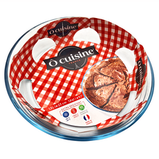 OCUISINE 耐熱玻璃蛋糕烤盤 23公分 1.5L, 單一顏色, 1個
