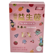 益生菌粉包EX綜合 奶素 莓果口味 20包 調整體質, 2g, 1盒