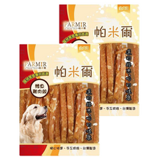 PARMIR 帕米爾 狗零食 鱈魚雞肉絲, 低脂低鹽、Oligo寡糖, 120g, 2包