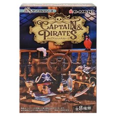 Re-MeNT 海盜船擺設8款盒玩 Set, 1盒