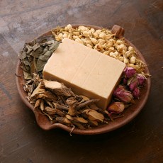 茶山房手工皂 Flowers Soap 御用皂, 天然花草精華，溫和潔淨，各種膚質適用, 100g, 1個