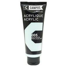 CAMPUS 康普思 壓克力顏料 N131741 5 淺粉藍色, 100ml, 1色
